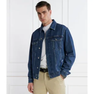 Karl Lagerfeld Jeans Kurtka jeansowa | Regular Fit - Kurtki męskie - miniaturka - grafika 1