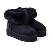 Botki damskie - GIOSEPPO Portage, Botki, czarne, 32 EU, Czarny (Black), 32 EU - miniaturka - grafika 1