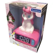 Wyposażenie pokoiku dziecięcego - Budzik z lampką nocną LEXIBOOK Jednorożec RL800UNI - miniaturka - grafika 1