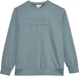 Bluza męska Outhorn M0755 morska zieleń OTHAW23TSWSM0755 46S-XL - Bluzy męskie - miniaturka - grafika 1