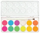 Przybory szkolne - Farby akwarelowe Chroma Blends Neonowe - miniaturka - grafika 1