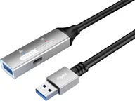 Kable USB - Kabel USB PremiumCord PremiumCord USB 3.2. repeater a prodlužovací kabel Male-Female, 5Gbps Aluminium 10m - miniaturka - grafika 1
