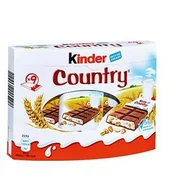 Batoniki - Kinder, wafelek Kinder Country, 9 x 23,5 g - miniaturka - grafika 1