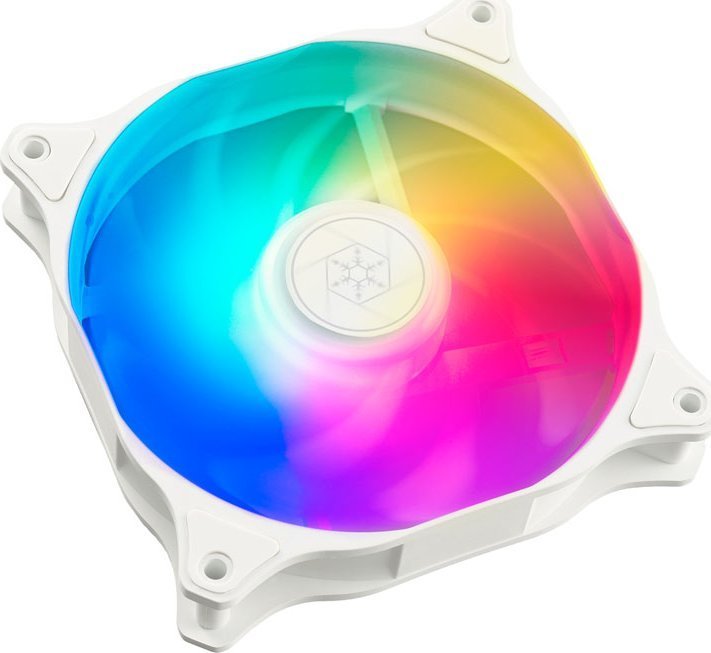 SilverStone SilverStone Air Blazer 120RW Lüfter, ARGB - 120mm, weiß