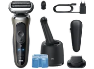 Golarki męskie - Braun Seria 7 72-C7200CC Czarny - miniaturka - grafika 1