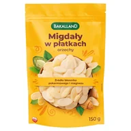 Bakalie - Bakalland Migdały w płatkach orzechy 150 g - miniaturka - grafika 1