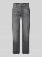 Spodnie męskie - Jeansy o kroju regular fit z wpuszczanymi kieszeniami model 'ROCK' - miniaturka - grafika 1