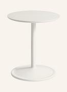 Ławy i stoliki kawowe - Muuto Stolik Pomocniczy Soft Side Table weiss - miniaturka - grafika 1