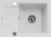 Zlewy i komory gospodarcze - Pyramis Zlew SPARTA 59x44 1B 1D biały polarny 70027001 - miniaturka - grafika 1