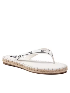 Espadryle damskie - DKNY Espadryle Tabatha K1240129 Biały - grafika 1