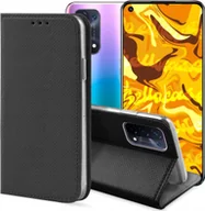 Etui i futerały do telefonów - Hello Case ETUI Z KLAPKĄ DO A54 / A74 / A93 CZARNE ZAMYKANE MAGNETYCZNE KABURA FUTERAŁ - miniaturka - grafika 1