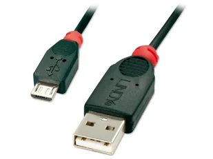 Lindy Kabel USB (Typ A - Micro Typ B) 31665 -2 m - Kable USB - miniaturka - grafika 3