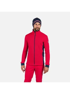 Bluza Rossignol Cieloalto Fleece Fz czerwony S - Bluzy męskie - miniaturka - grafika 1