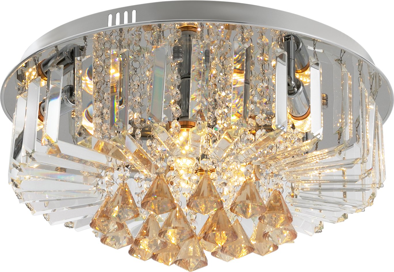 Kryształowy żyrandol sufitowy lampa sufitowa do jadalni łazienka sypialnia salon