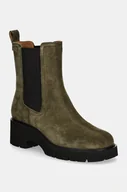 Botki damskie - Camper botki Milah damskie kolor zielony na słupku K400575-014 - miniaturka - grafika 1