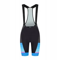 Spodenki rowerowe - Spodenki rowerowe damskie Rogelli Impress II Xs Czarno-niebieski - miniaturka - grafika 1