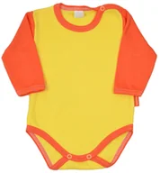 Body dla niemowląt - BODY NIEMOWLĘCE DŁUGI RĘKAW RĘKAWEK ROZM. 62 Pampicio - miniaturka - grafika 1