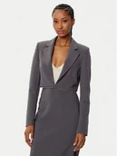 Marynarki i żakiety damskie - Rinascimento Marynarka CFC0121908003 Szary Regular Fit - miniaturka - grafika 1