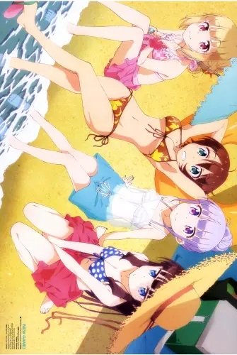 Plakat Anime Manga New Game+ ng_048 A1+ (custom)