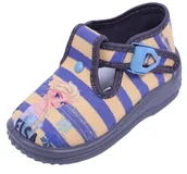 Kapcie damskie - Żółto - fioletowe buciki, kapcie Frozen ZETPOL 19 EU - miniaturka - grafika 1