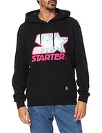 Bluzy męskie - STARTER BLACK LABEL Męska bluza z kapturem Starter Multicolored z kapturem - miniaturka - grafika 1