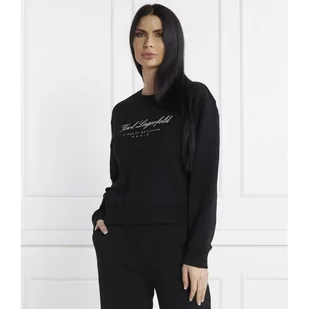 Karl Lagerfeld Bluza hotel karl | Loose fit - Bluzy damskie - miniaturka - grafika 1