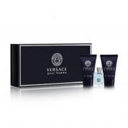 Zestawy kosmetyków damskich - Versace Pour Homme 5ml woda toaletowa + 25ml woda po goleniu + 25ml szampon - miniaturka - grafika 1