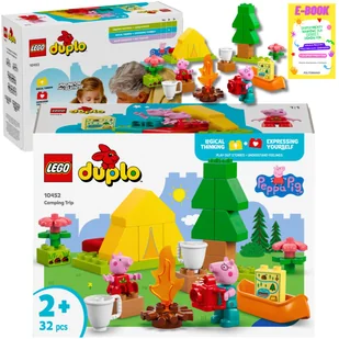 LEGO DUPLO Świnka Peppa Wyprawa na biwak 10452 KLOCKI LEGO PREZENT + EBOOK - Klocki - miniaturka - grafika 1