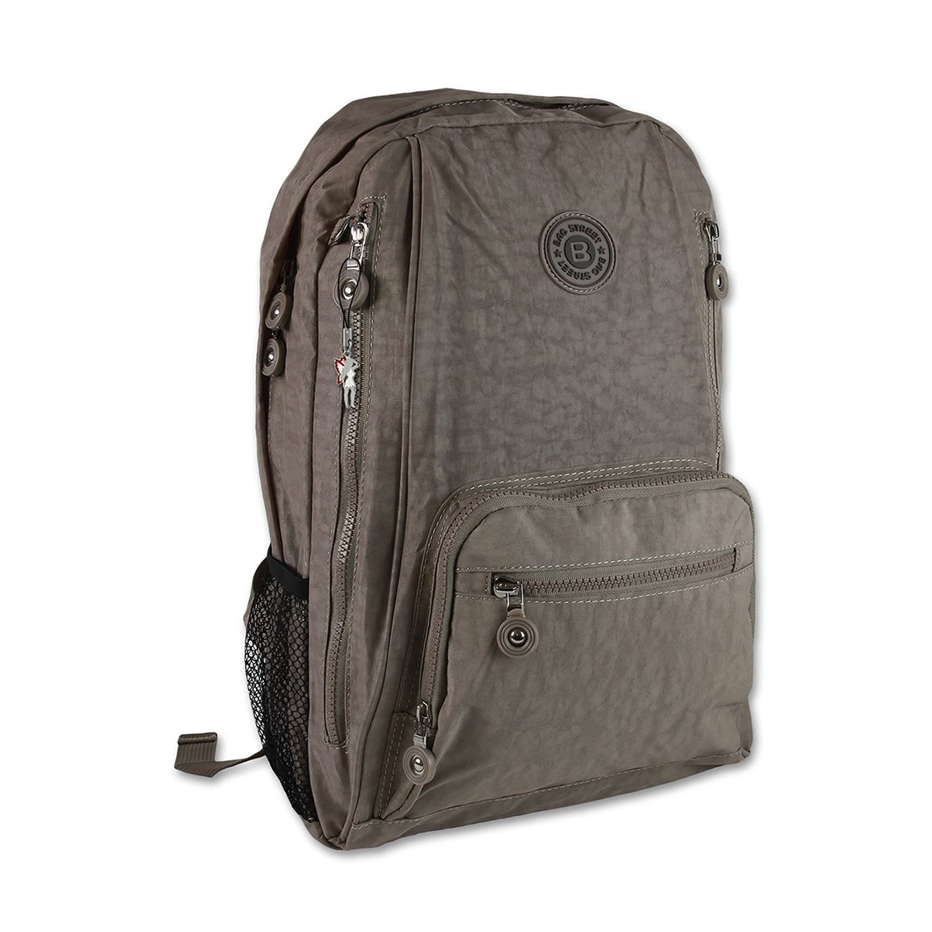 Torba Street nylon plecak damski męski torba sportowa kamień brązowy 25x43x13 D2OTJ613L