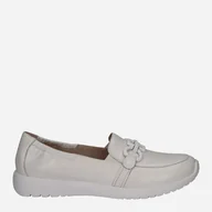 Półbuty damskie - Loafersy damskie skórzane Caprice CAP9-9-24708-42-160 39 Kremowe (4064215461083). Loafersy damskie - miniaturka - grafika 1