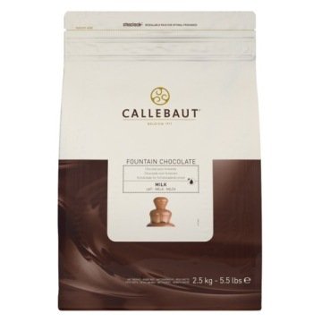 Callebaut Czekolada mleczna do fontann 37,8% 2,5kg