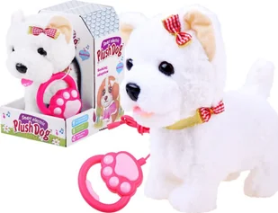 Jokomisiada Interaktywny uroczy PIESEK chodzi szczeka ZA2857 - Zabawki interaktywne dla dzieci - miniaturka - grafika 1