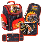 Zestawy szkolne - ZESTAW SZKOLNY 3-ELEMENTY HOT WHEELS ST. MAJEWSKI - miniaturka - grafika 1