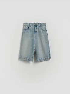 Reserved - Jeansowe szorty - niebieski - Spodnie i spodenki dla chłopców - miniaturka - grafika 1