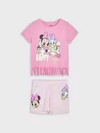 Dresy i komplety dla dziewczynek - Sinsay - Komplet: koszulka i szorty Disney - wielobarwny - miniaturka - grafika 1