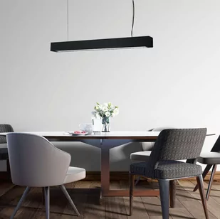 Light Prestige Ibros wiszący czarny średni 18W 3000K IP20 LP-7001/1P 20 BK-63 18/3 - Lampy sufitowe - miniaturka - grafika 1