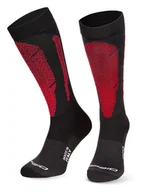 Skarpetki męskie - Spaio Skarpety funkcyjne "Coolmax Adrenaline" w kolorze czarno-czerwonym - miniaturka - grafika 1