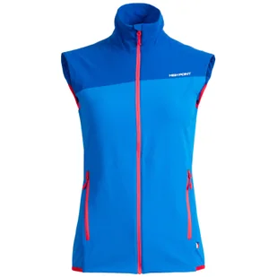 Kamizelka damska High Point Versa Lady Vest Rozmiar: XS / Kolor: niebieski - Kurtki i kamizelki sportowe damskie - miniaturka - grafika 1