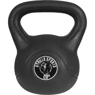 Gorilla Sports Winylowe Kettlebell 20kg (100342-00006-0025) - Kettlebell - miniaturka - grafika 1