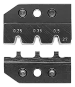 Kombinerki i obcęgi - Knipex Wkładka do zaciskania MQS 0.25 do 0.5 mm 97 49 27 - miniaturka - grafika 1