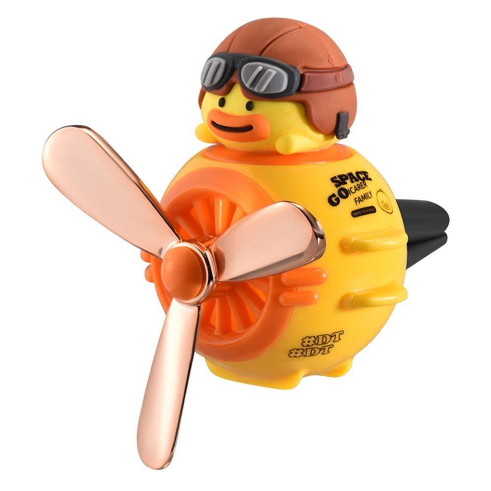 Dyfuzor Zapachowy Do Auta - KACZKA PILOT(Żółty) + zapachy