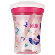 Kubki dla dzieci - Nuk Kubek Evolution Action Cup z efektem zmiany 12 m+, Ptaki 230 ml - miniaturka - grafika 1