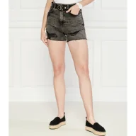 Spodenki damskie - Tommy Jeans Jeansowe szorty BH0084 | Mom Fit - miniaturka - grafika 1