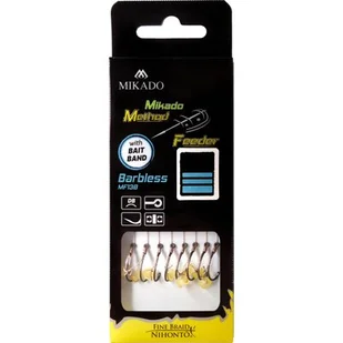 Przypon MIKADO Method Feeder HMFB213BG-10 0.12 mm / 10 cm - Inne akcesoria dla wędkarzy - miniaturka - grafika 1