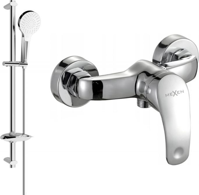 Mexen Fabia DB05 bateria prysznicowa z zestawem prysznicowym, chrom - 74654DB05-00