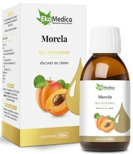 EkaMedica Olej z pestek moreli 100%, 100 ml EKAMEDICA17 - Olejki do ciała i włosów - miniaturka - grafika 2