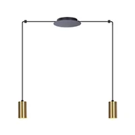 Lampy sufitowe - Kaja Oświetlenie Czarna lampa wisząca z regulowaną wysokością K-4891 VIGO K-4891 - miniaturka - grafika 1
