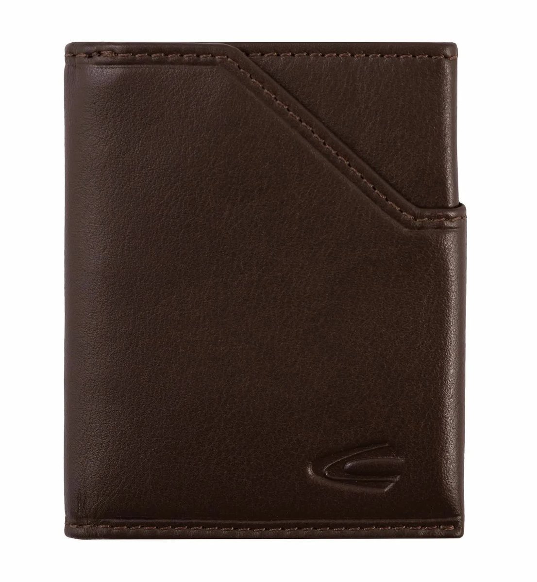 Small Slim CAMEL ACTIVE skórzany portfel, etui brąz 286-702 29 RFID
