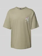 Koszulki męskie - T-shirt z nadrukiem z logo - miniaturka - grafika 1