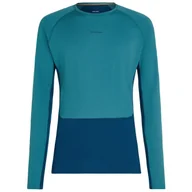 Koszulki sportowe męskie - Męska koszulka Icebreaker Men Merino 200 ZoneKnit LS Crewe Rozmiar: XL / Kolor: niebieski/jasnoniebieski - miniaturka - grafika 1